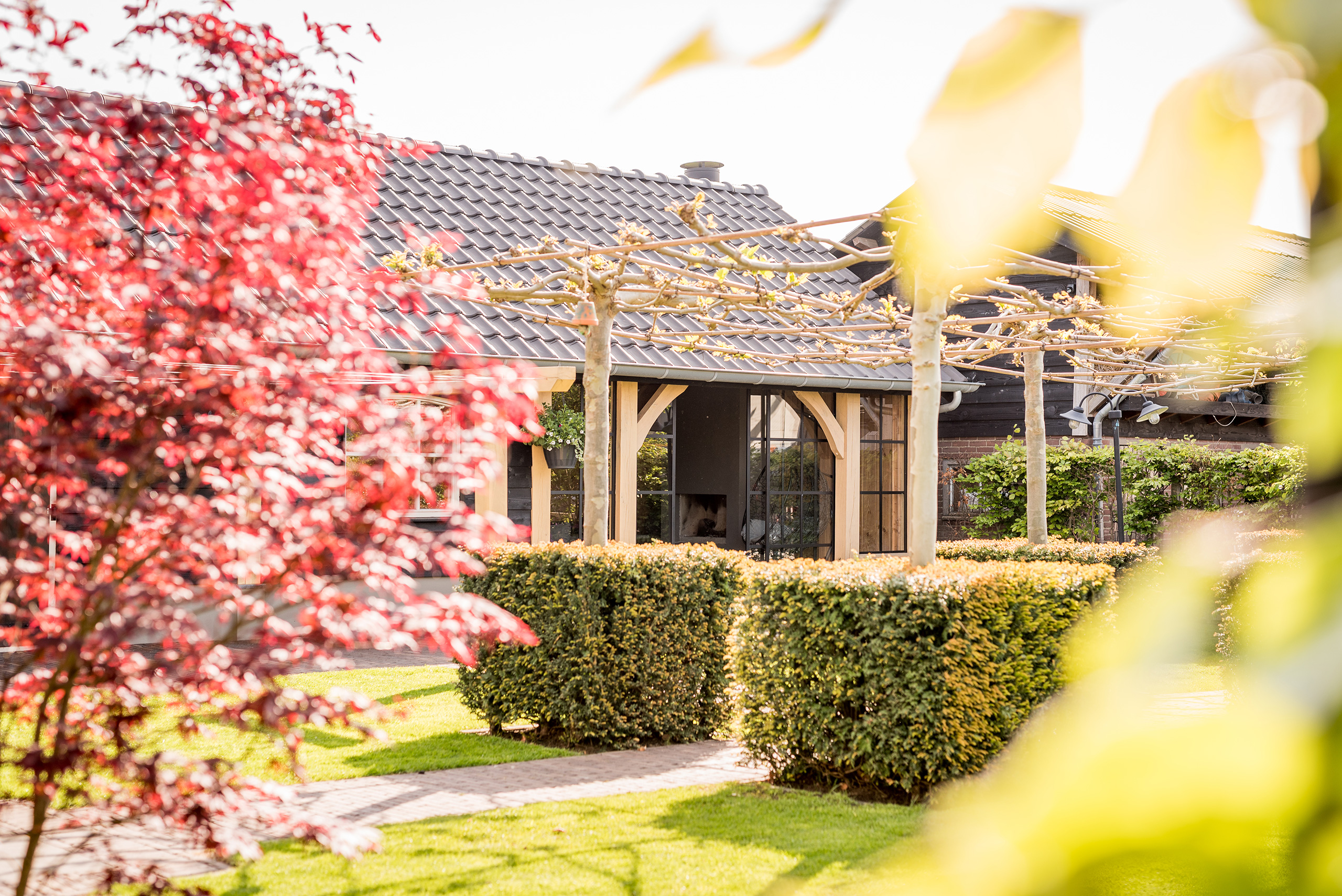 Stantico realiseerde deze luxe houten tuinkamer in Kootwijkerbroek