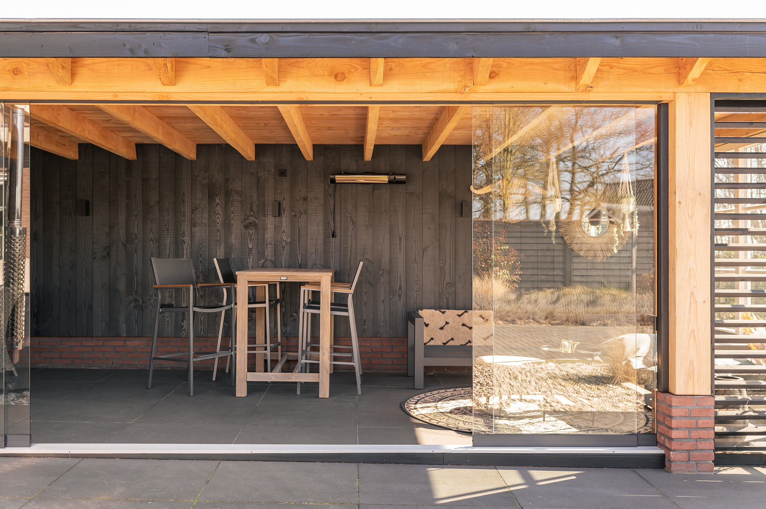 Tuinhuis met overkapping door Stantico