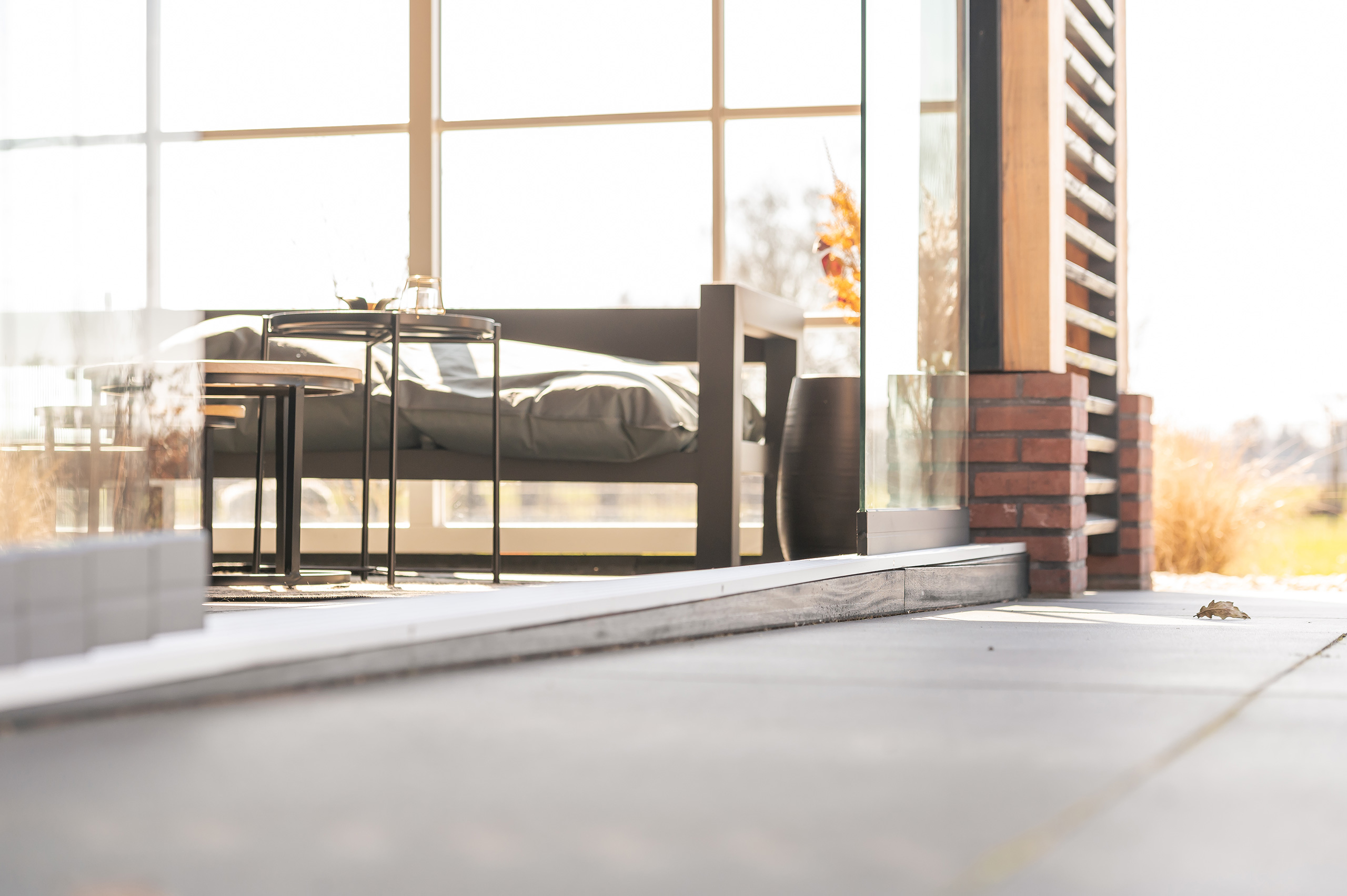 Tuinhuis met overkapping in Stoutenburg