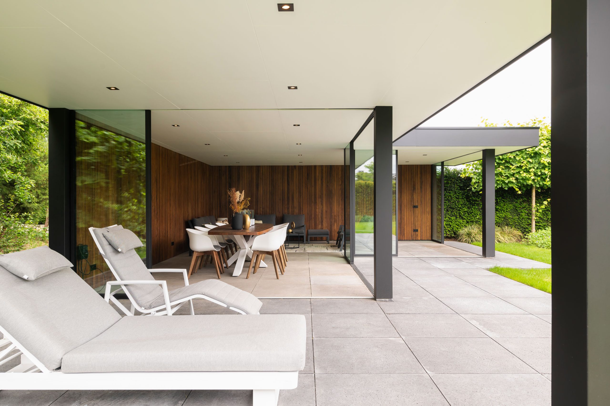 L-vormig tuinhuis / L-vormige tuinkamer Apeldoorn | Stantico